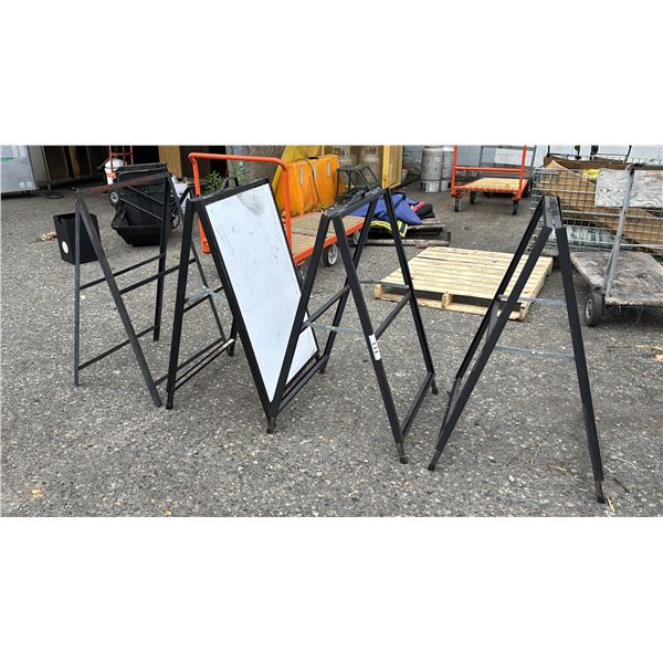 (4) SANDWICH BOARDS