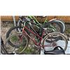 Image 3 : 5 ASSORTED BIKES: PACER II, HUFFY TUNDRA, RALEIGH, MAUI K2 WITH FRONT CHILD SEAT & MORE