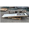 Image 1 : (2) STAINLESS STEEL SINKS WITH INTEGRATED COUNTERTOPS