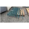Image 2 : PALLET OF METAL SHELVING *MUST TAKE ALL ON PALLET*