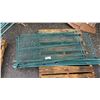 Image 1 : PALLET OF METAL SHELVING *MUST TAKE ALL ON PALLET*