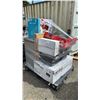 Image 2 : PALLET OF ASSTD. ITEMS: KRAUS DOUBLE SINK, FAN, FUR REAL DOG, BLACKSTONE TABLE TOP GRILL & MORE