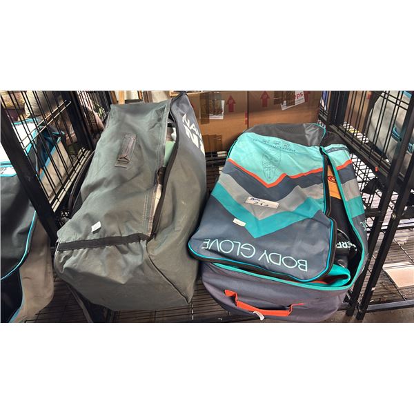 (2) INFLATABLE PADDLE BOARDS: NAUTICA N89 & BODY GLOVE *NO PUMPS, NO OARS*