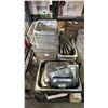 Image 2 : SHELF OF ASSORTED PLASTIC CONTAINERS, METAL FOOD SERVICE TRAYS, BAKING SHEETS & MORE