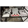 Image 1 : SHELF OF ASSORTED DISHWARE