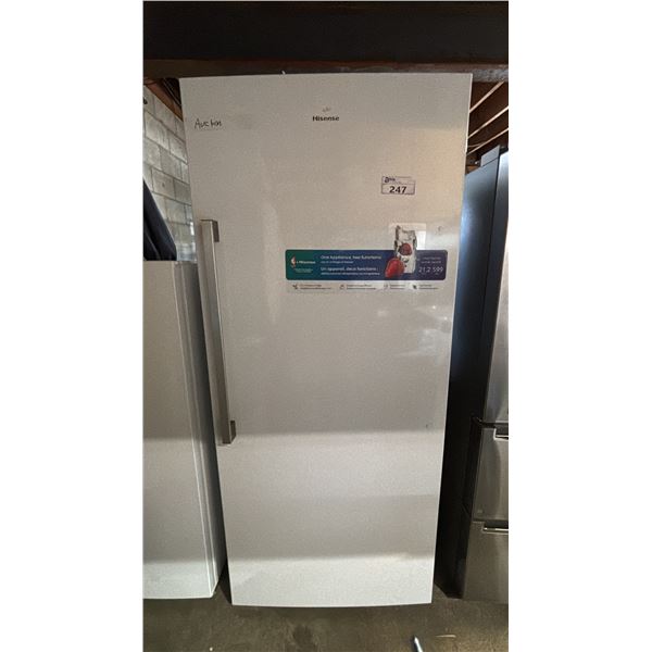 HISENSE 33" WIDE 2-IN-1 FREEZER OR FRIDGE