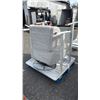 Image 3 : PALLET OF ASSORTED ITEMS: HEIGHT ADJUSTABLE ELECTRIC DESKS, VACUUMS & FABRIC SWIVEL POWER RECLINER