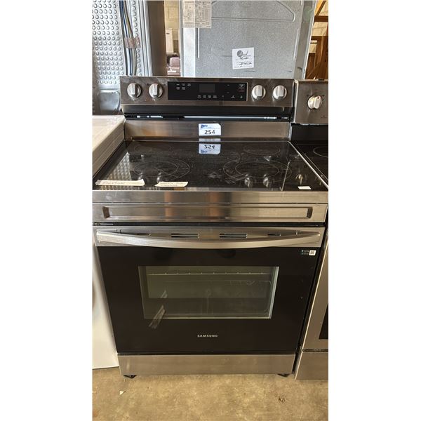 SAMSUNG FLAT TOP ELECTRIC RANGE *COOKTOP IS CRACKED*