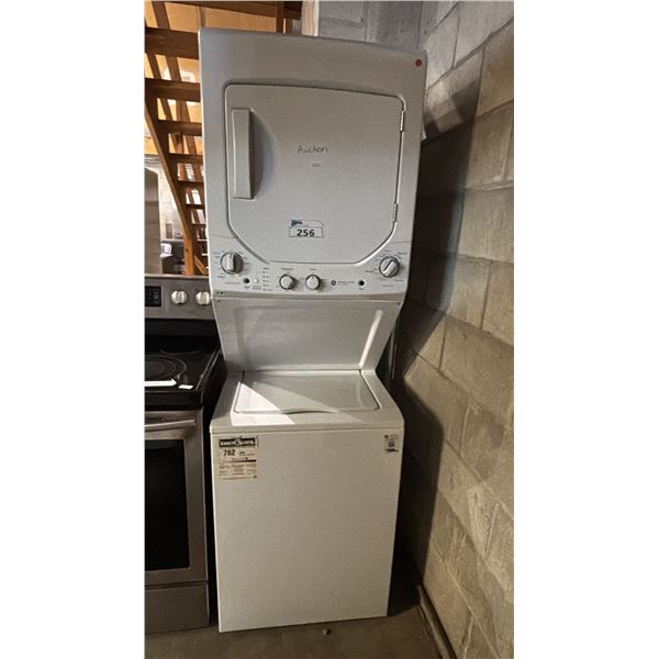 GE STACKING WASHER & DRYER