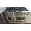 Image 1 : FORNO STAINLESS STEEL 6-BURNER GAS RANGE