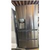 Image 1 : LG 33" WIDE STAINLESS STEEL FRENCH DOOR FRIDGE WITH 2 BOTTOM FREEZER DRAWERS