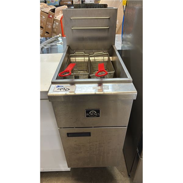 FORNO COMMERCIALE DEEP FRYER WITH 2 FRYER BASKETS