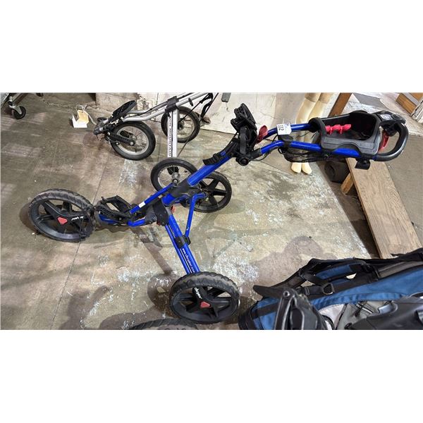 CLICGEAR MODEL 3.0 3-WHEEL GOLF PUSH CART