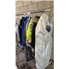 Image 1 : RACK OF ASSORTED CLOTHING INCLUDING WINTER JACKETS, HOODIES AND MORE *RACK NOT INCLUDED*