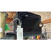 Image 4 : 3 RECTANGULAR BLACK WOVEN ROPE BASKET AND HURLEY STORAGE BASKET