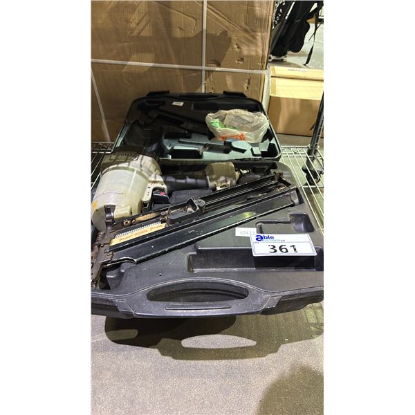 PORTER CABLE PNEUMATIC FRAMING NAILER WITH CASE