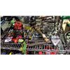 Image 4 : SHELF OF ASSORTED HAND TOOLS WITH MILWAUKEE TOOL BAG