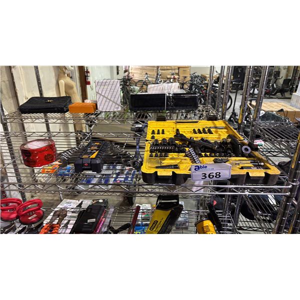 STANLEY PROFESSIONAL GRADE SOCKET SET AND GEAR WRENCH 10PC WRENCH SET