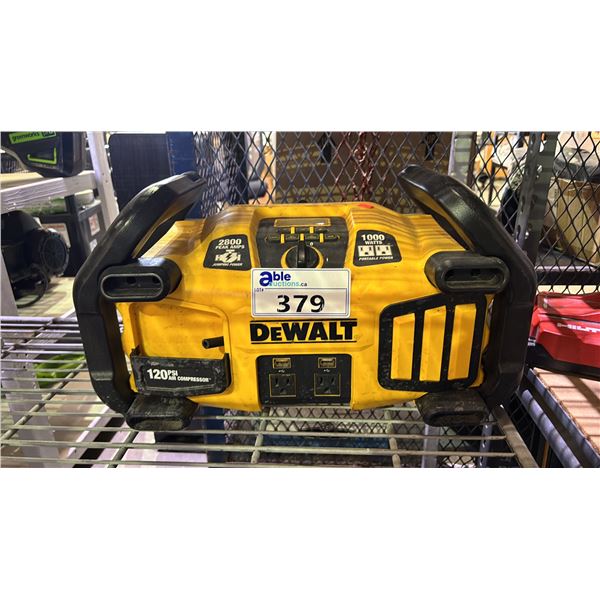 DEWALT PROFESSIONAL DIGITAL PORTABLE POWER STATION