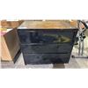 Image 1 : 3-DRAWER WOOD LOWBOY DRESSER