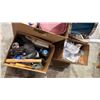 Image 2 : PALLET OF HOUSEHOLD ITEMS: SOCCER BALL, CUSHIONS, CANDELABRA, TOOLS & MORE *MUST TAKE ALL ON PALLET*
