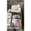 Image 4 : PALLET OF HOUSEHOLD ITEMS: DRINKING GLASSES, TEA CUPS, BOOKS & MORE *MUST TAKE ALL ON PALLET*