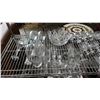 Image 2 : SHELF OF BEER GLASSES, CORDIAL GLASSES, CUT CRYSTAL BOWL & MORE