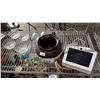 Image 3 : SHELF OF VASES, DESSERT BOWLS, MARTINI GLASSES, QOLSYS IQ PANEL 4 & MORE