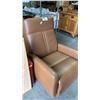 Image 3 : BROWN LEATHER RECLINER