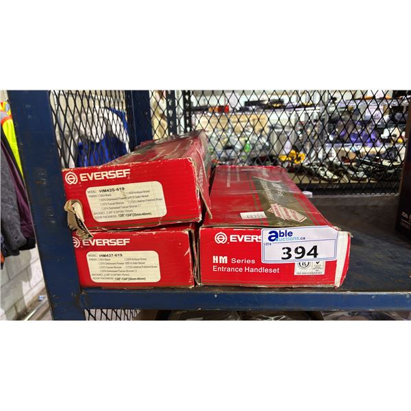 (3) EVERSEF HM SERIES ENTRANCE HANDLESETS