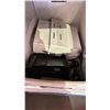 Image 2 : BOX OF ASSTD. VINTAGE ELECTRONICS: MIDEX 55 HOME SECURITY SYSTEM, MOBILE MONITOR COLOUR LCD SCREEN,