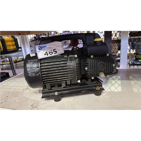 B&E HIGH POWER PRESSURE WASHER *NO HOSE/NO WAND/WORKING CONDITION UNKNOWN*
