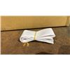 Image 2 : SHELF OF (4) CASES OF VELCRO STRIPS: EACH CASE HAS 200 WHITE  2" WIDE STRIPS