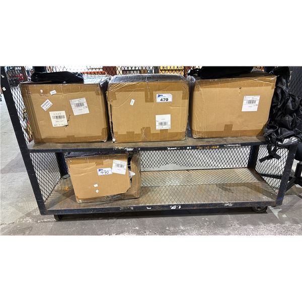 (4) CASES OF BARBECUE COVERS