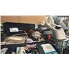 Image 4 : SHELF OF ASSRTD. KITCHENWARE, CANON PRINTER & SUNNY MINI STEP MACHINE