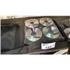 Image 3 : (2) BINDERS OF ASSORTED AUDIO BOOK CDS & A TOY CHINA TEA SET