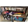 Image 1 : SHELF OF ASSORTED UMBRELLAS & FLAGS