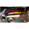 Image 2 : SHELF OF ASSORTED UMBRELLAS & FLAGS