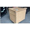 Image 2 : (2) DRAWER WOOD FILING CABINET & 3 HOLE PUNCH