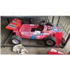 Image 1 : VINTAGE PINK B.F. GOODRICH PEDAL CAR