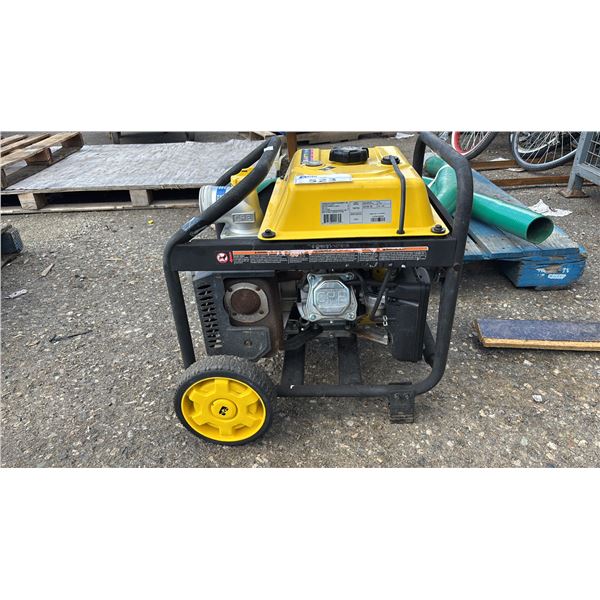 CHAMPION 3" GAS POWERED WATER TRANSFER PUMP & 3" PVC SUCTION HOSE *WORKING CONDITION UNKNOWN/MAY BE