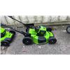 Image 1 : GREENWORKS PRO CORDLESS 21" LAWNMOWER *NO BATTERY OR CHARGER/WORKING CONDITION UNKNOWN/MAY BE