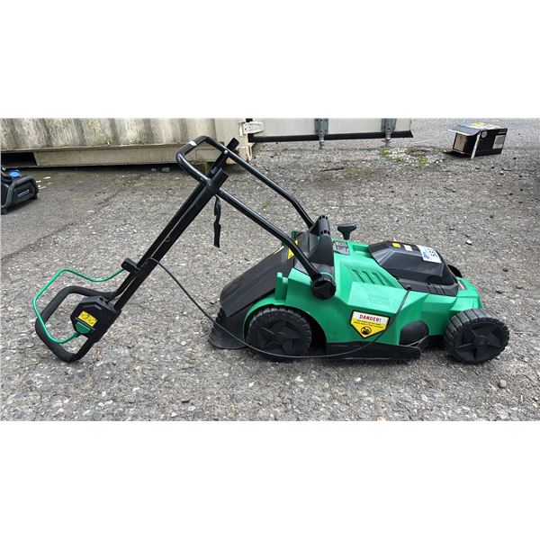 CERTIFIED CORDLESS COMPACT LAWN MOWER *NO BATTERY OR CHARGER/WORKING CONDITION UNKNOWN/MAY BE