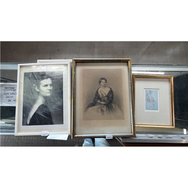 ASSORTED FRAMED ARTWORK
