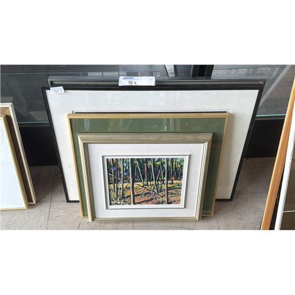 ASSORTED FRAMED ARTWORK