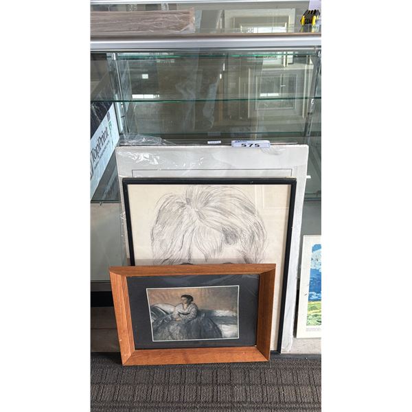 ASSORTED FRAMED ARTWORK
