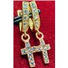 Image 1 : 10K(1.38G), CZ EARRING, SUGGESTED RETAIL VALUE $900