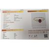 Image 3 : 10K(1G), LAB RUBY (0.5CT)RING, SIZE 5.5, APPRAISED INSURANCE VALUE $800