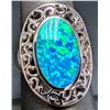 Image 1 : SILVER(6.9G), OPALITE RING, SUGGESTED RETAIL VALUE $280