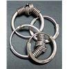 Image 1 : SILVER(2.39G), 2 SMALL HOOP EARRING